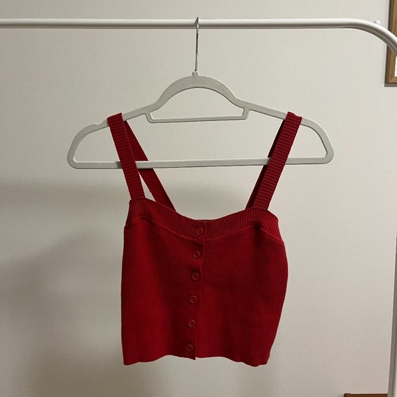 Brandy Melville Knit Tank Top - Picture 1 of 4